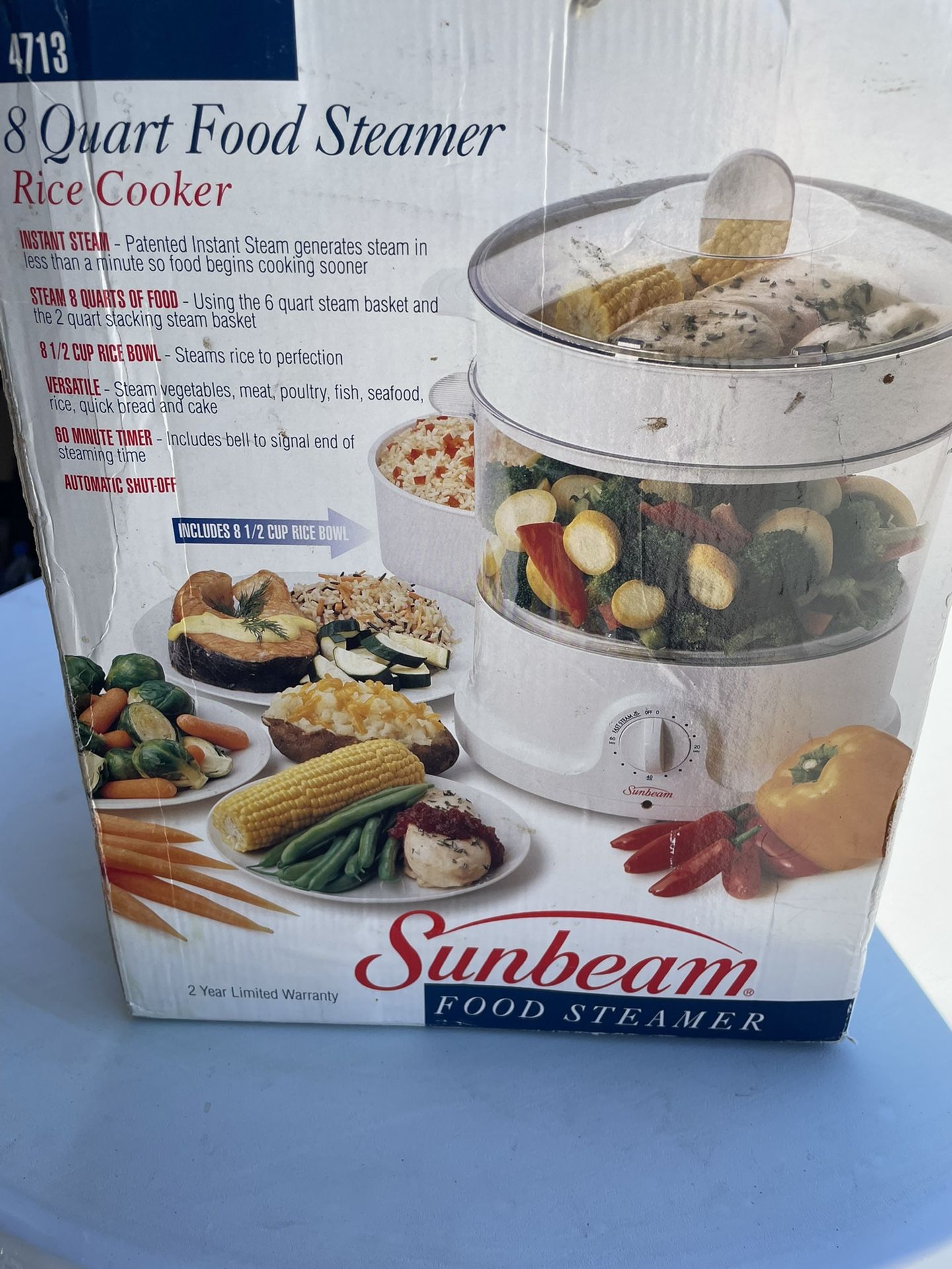 8 Quart Sunbeam Steamer