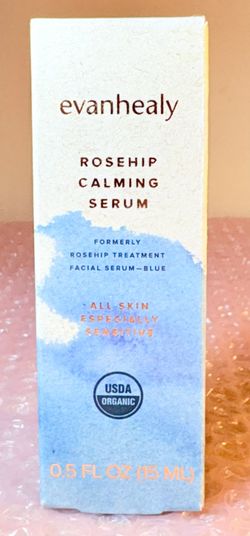 EVANHEALY ROSEHIP CALMING SERUM 0.5 Fl Oz 15 ml. Organic