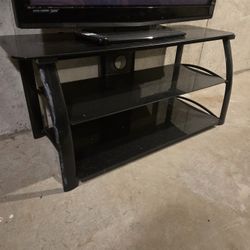 Black TV Stand