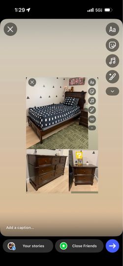 Kids Wooden Bedroom Furniture Set For Sale!!
