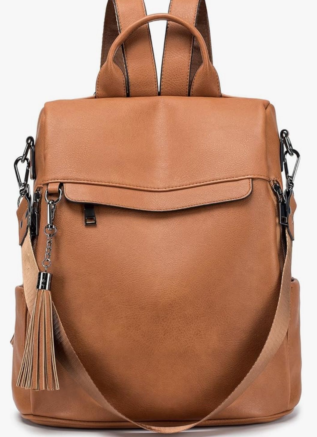 Backpack Purse for Women PU Leather Anti-theft