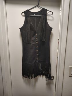 Western tassel dress