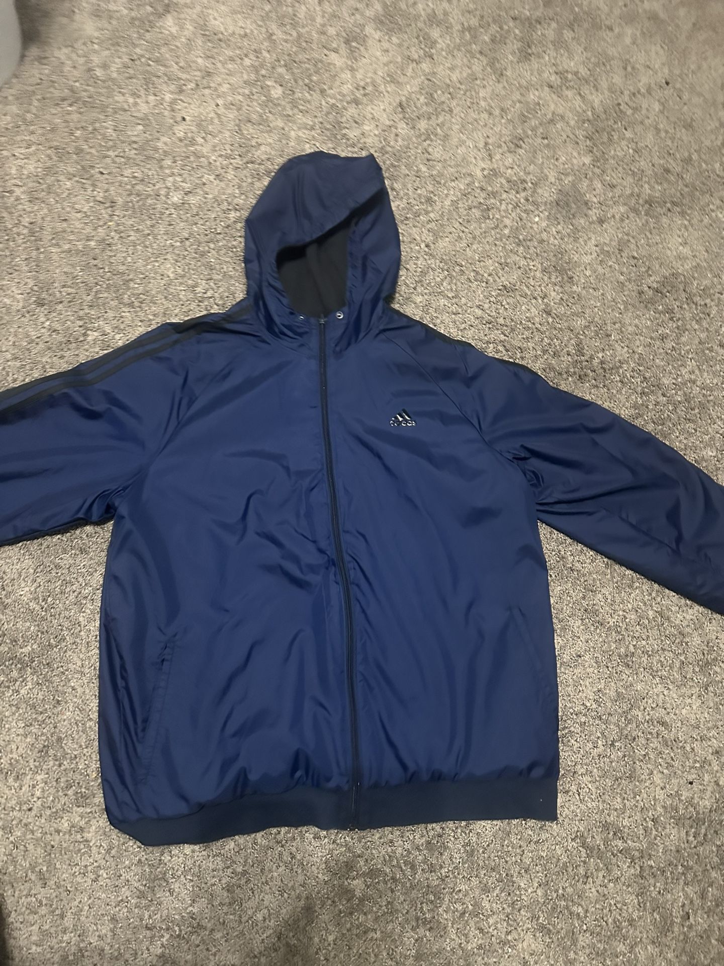 ADIDAS MENS BALANCED HOODED JACKET - MEN'S SOCCER