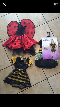 Little girls costumes 2T-LADYBUG SOLD!