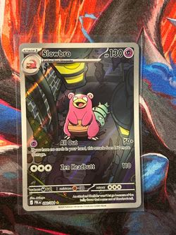Pokemon Slowbro Illustration Rare Pitch Black