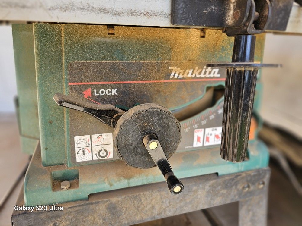 Makita Table Saw With Stand