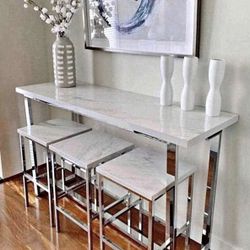 Dining SET - Bar Table & Barstools