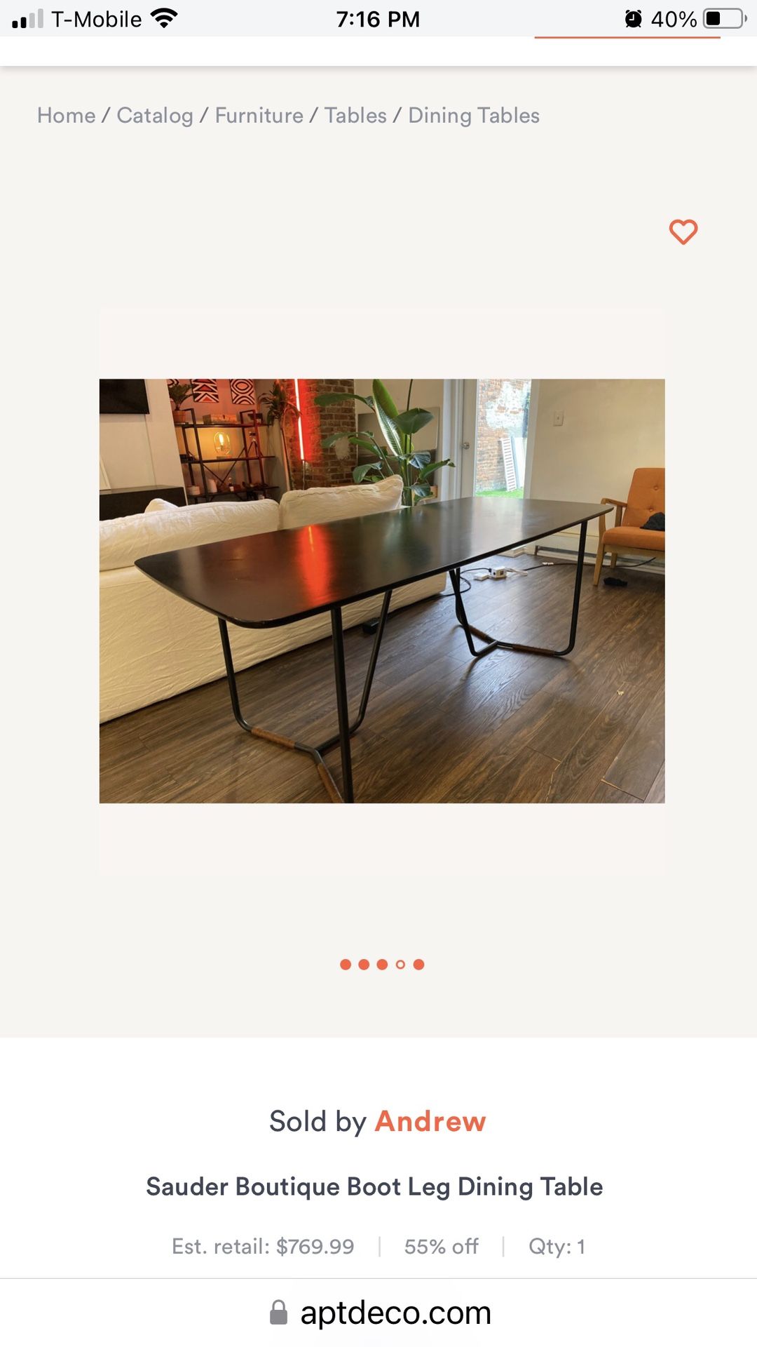 Dining Table - Mesa