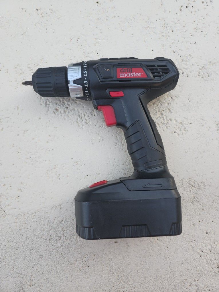 Drill Driver Cordless Drill Impact Driver 18V Battery 3/8 Inch Power Tool