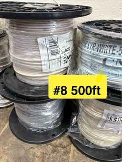 New wire cable #8 500ft