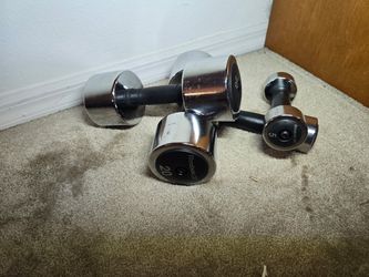 Reebok Chrome Dumbbells Set 5lb and 20lb