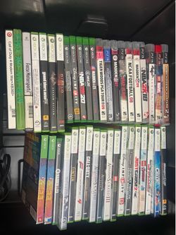 Xbox 360 / PS3 / Xbox one Games