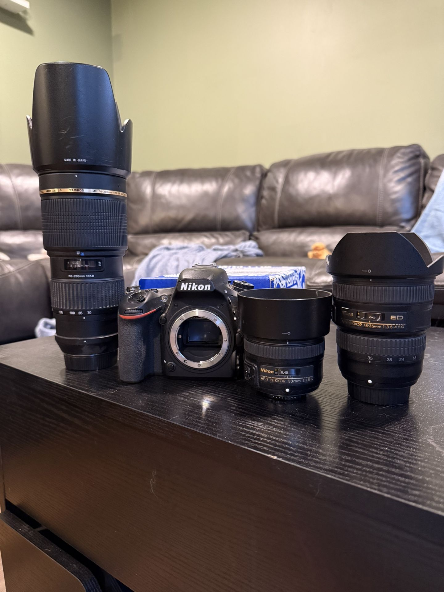 Nikon D750 Camera w/ lenses