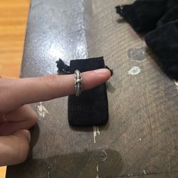 Chrome Hearts Baby Floral Ring Size 9