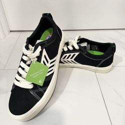 Cariuma Catiba Pro Skate Shoes-Men’s Size 7.5-Women’s Size 9 Black 