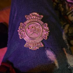 Silver Damascus No10 So Dakota Belt Buckle