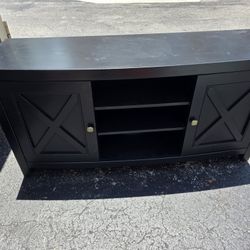 Dark Wood TV Chest $100