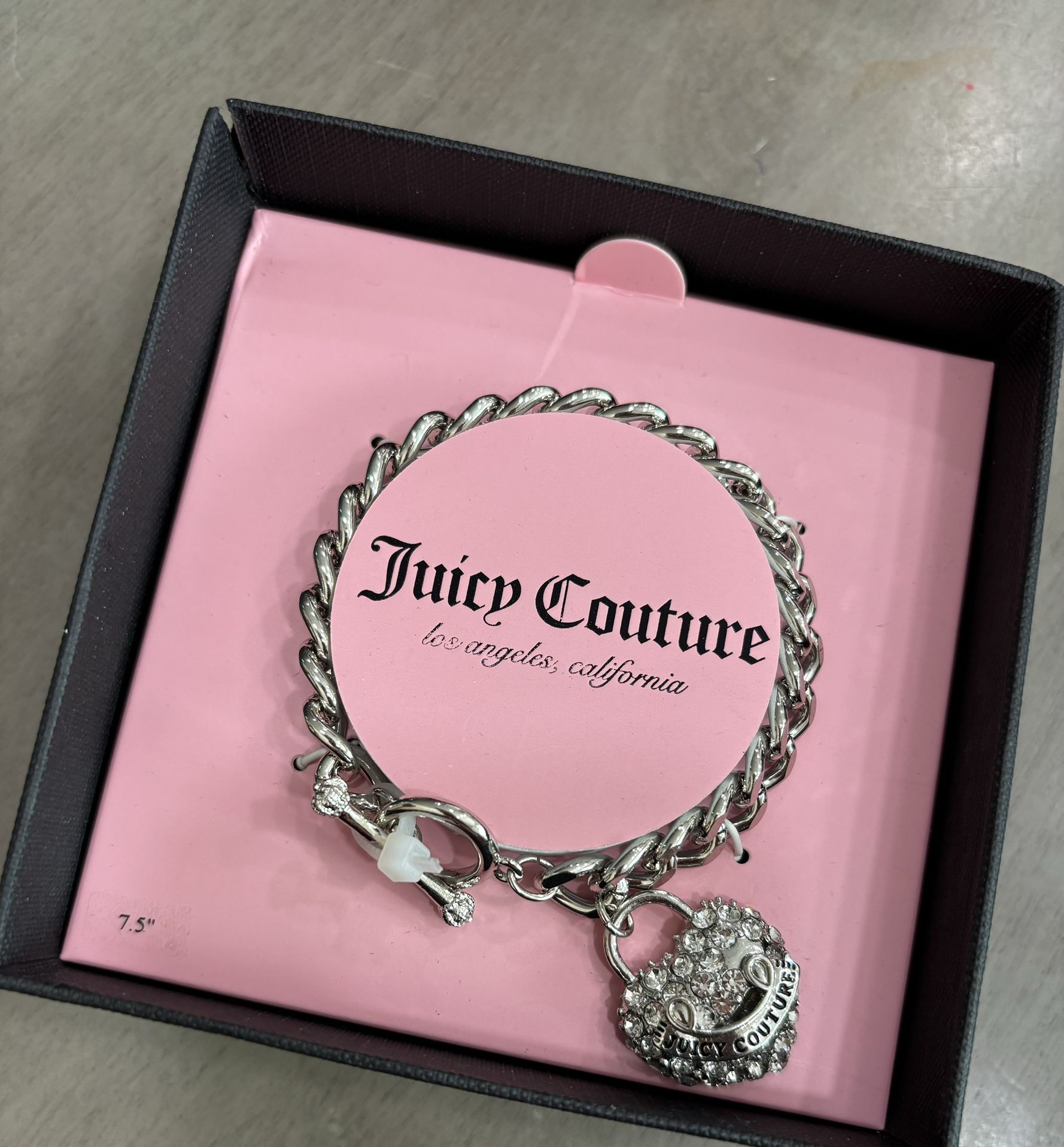 Juicy Couture Heart Charm Bracelet