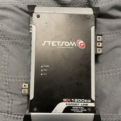 STETSOM Ex1200eq Class D Bass Amp