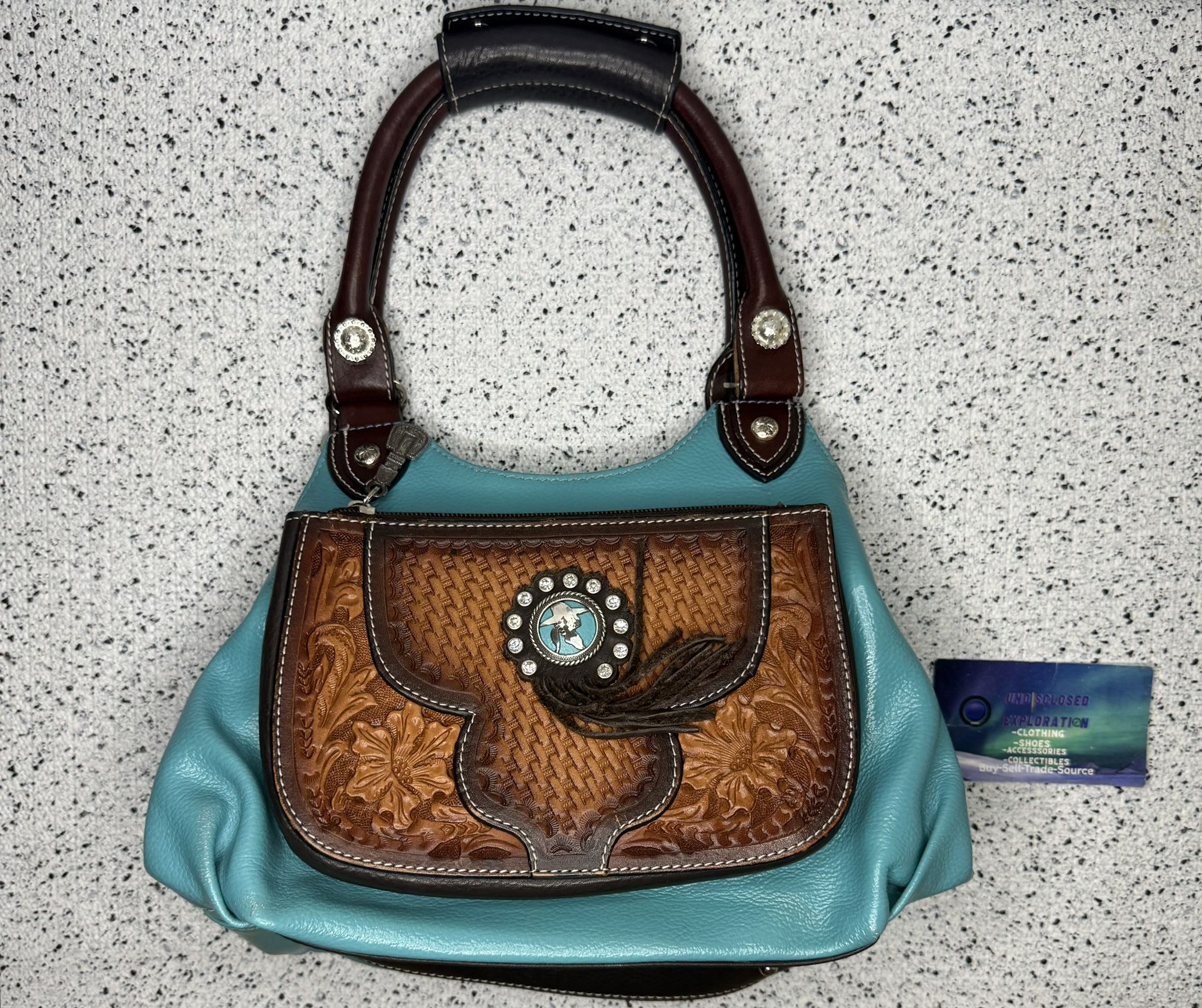 Vintage Montana Silversmiths Western Handbag