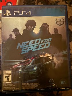 Need For speed ps4