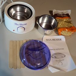 Pro-Wax 100 - Electric Heated Wax Warmer Hair Removal Kit for Facial & Body