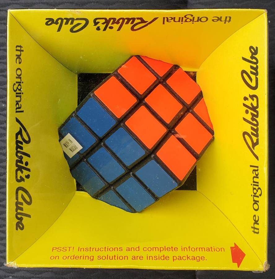 "The Original Rubik's Cube" - 1980