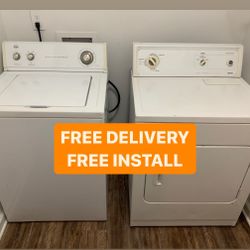 Washer and Dryer