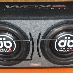 DB Drive WDX Speakers 12 With Wdx Db Drive Speaker Box