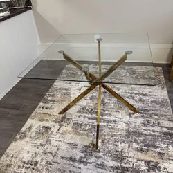 New Glass Table For Sale 