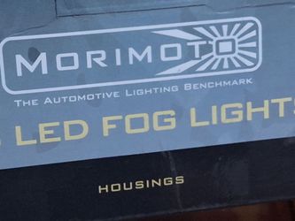 Fog lights morimoto new never used  for totota.tacoma from 2005 to 2023
