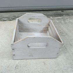 Wooden box or crate decor