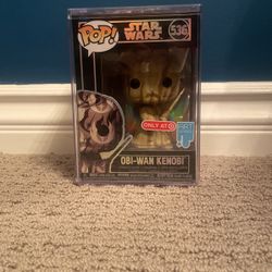 Funko Pop! Artist Series: Star Wars - Obi-Wan Kenobi - Target (Exclusive) #536