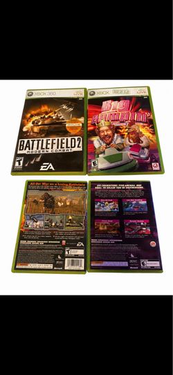 Xbox 360 Battlefield 2 Modern Combat & Big Bumpin' - Complete in Box