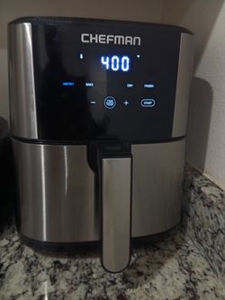 Chefman Digital Air Fryer Stainless Steel