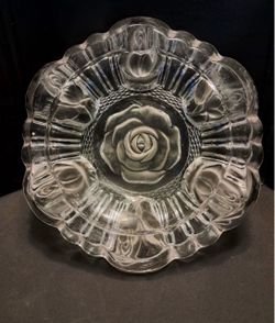 Ashtray Firna vintage 1950’s Era Brilliantly Clear Cut Glass