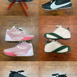 Nike & Adidas Basketball Shoes