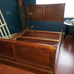 Queen Sleigh Bed Frame