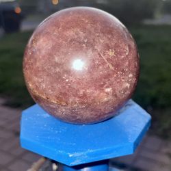 Strawberry Quartz Sphere Crystal