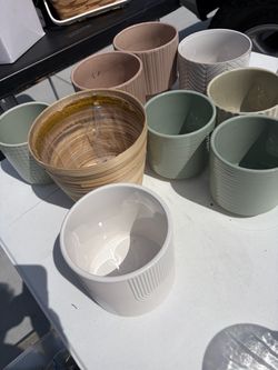 Flower pots (set of 10)