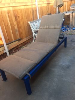 Sillón reclinable para patio