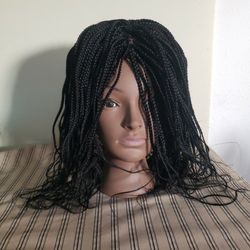 Full Head Braids Wig Handmade