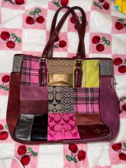 Coach Patchwork Tote Bag