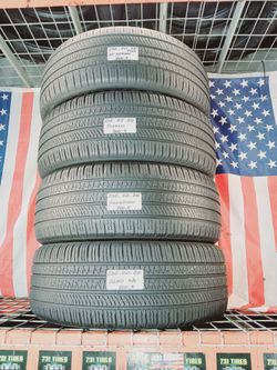 ✅ 4 Used Tires  P235/50R20 PIRELLI SCORPION ZERO ALL SEASON 235/50R20 SPORT SUV TOURING 235 50 20