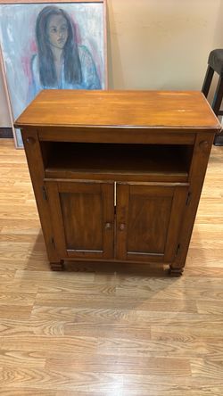 Wooden TV or Gaming  Stand Cabinet with Storage