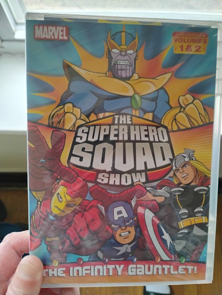 Cartoon Super heroes quad