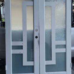 # Puerta Francesa Impacto 58 X79 