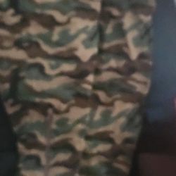 Thigh High Camo Boots 