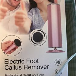 Callus remover electric with a beautiful let’s stay home