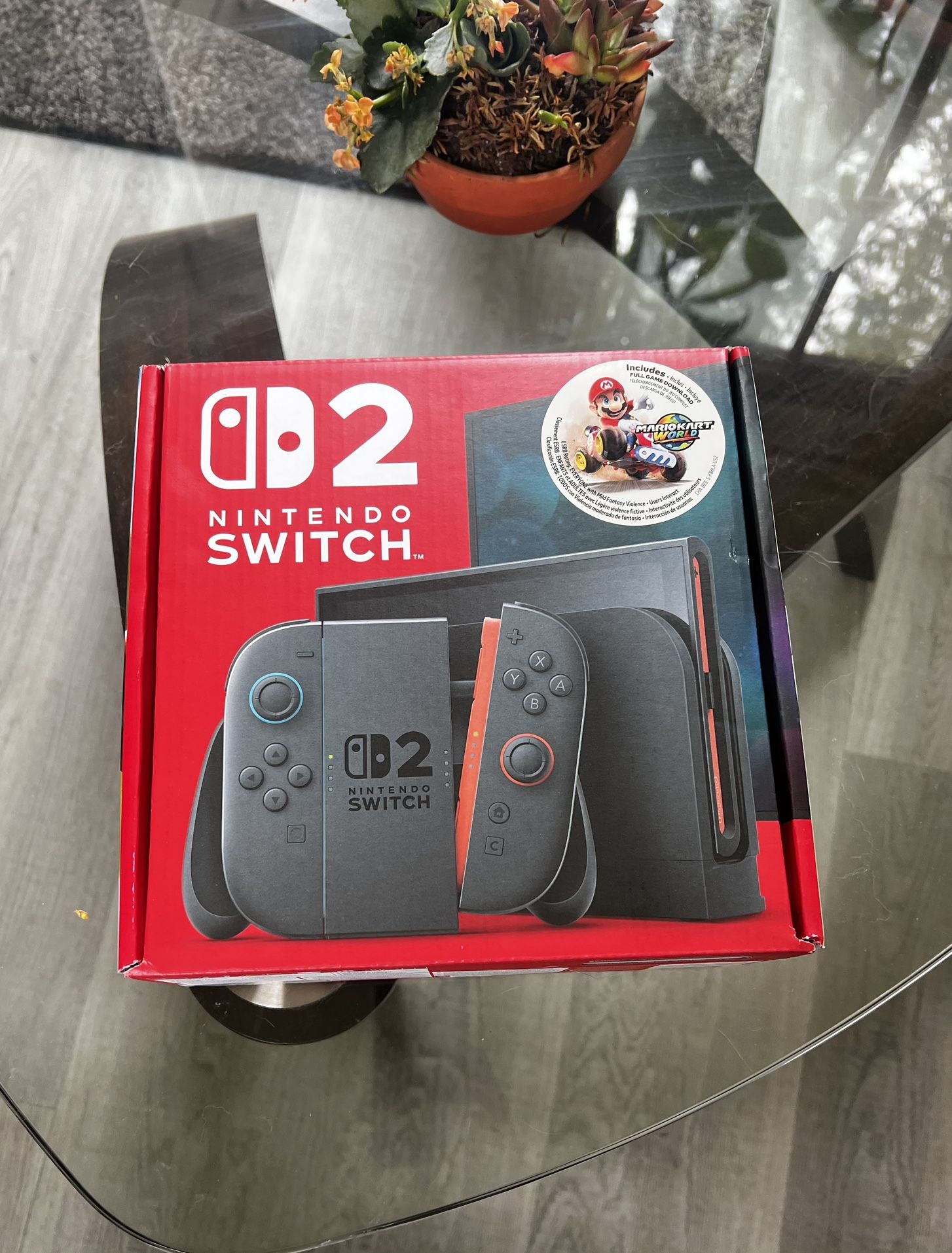 Nintendo Switch 2 Console With Mario Kart Game